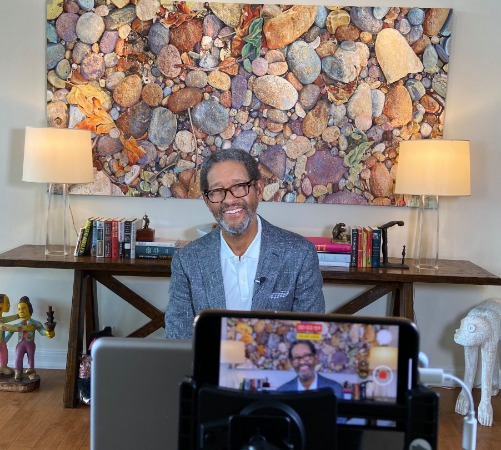 Bryant Gumbel is getting ready for the VR meeting.